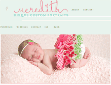 Tablet Screenshot of meredithrowlen.com